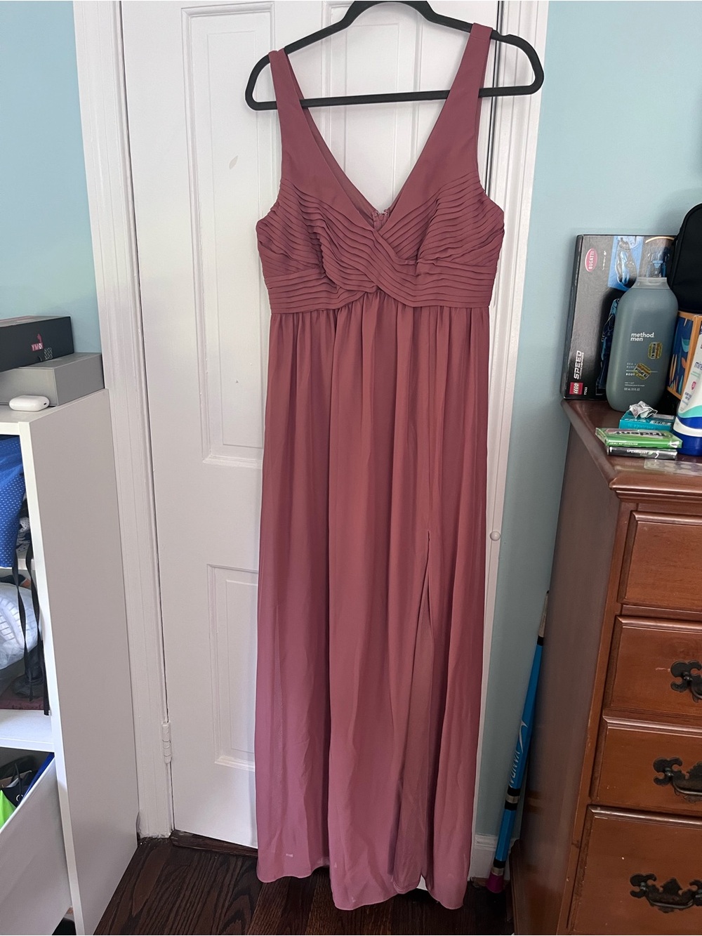 Birdy Grey Sleeveless Maxi Dress in Mauve